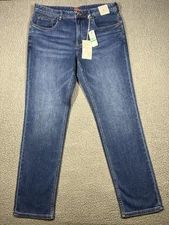 Tommy Bahama Boracay Jeans Medium Indigo Wash Stretch Size 35x32 $138 NWT 11647