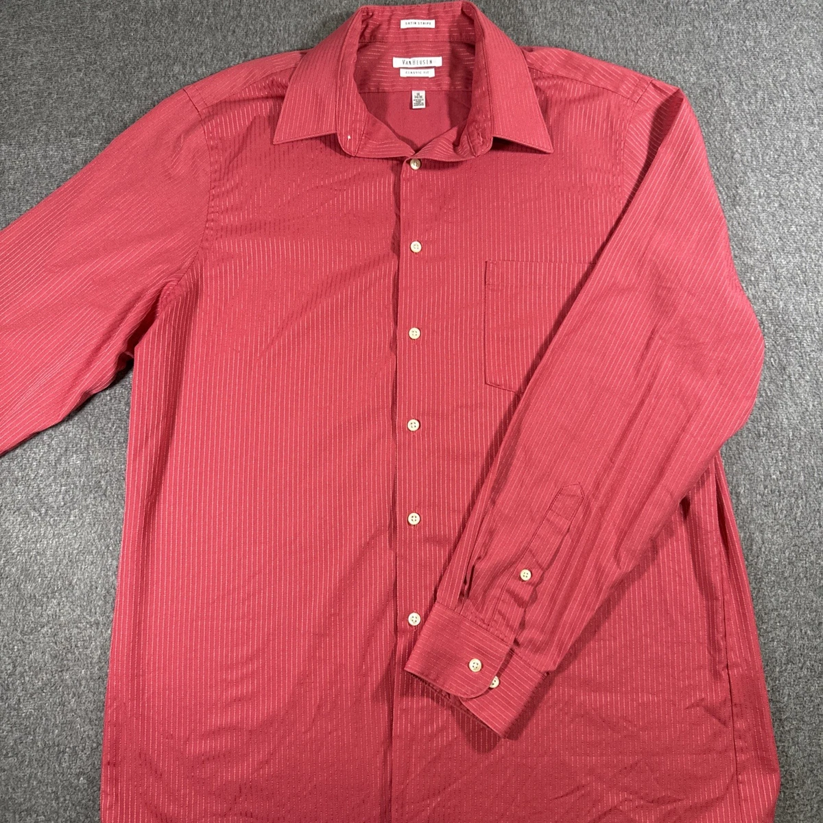 Van Heusen Satin Dress Shirts for Men for sale | eBay