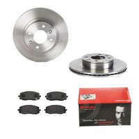 Brembo Bremsscheiben Ø252MM + BremsbelÄGe Vorne FÜR Hyundai I10 Kia Picanto