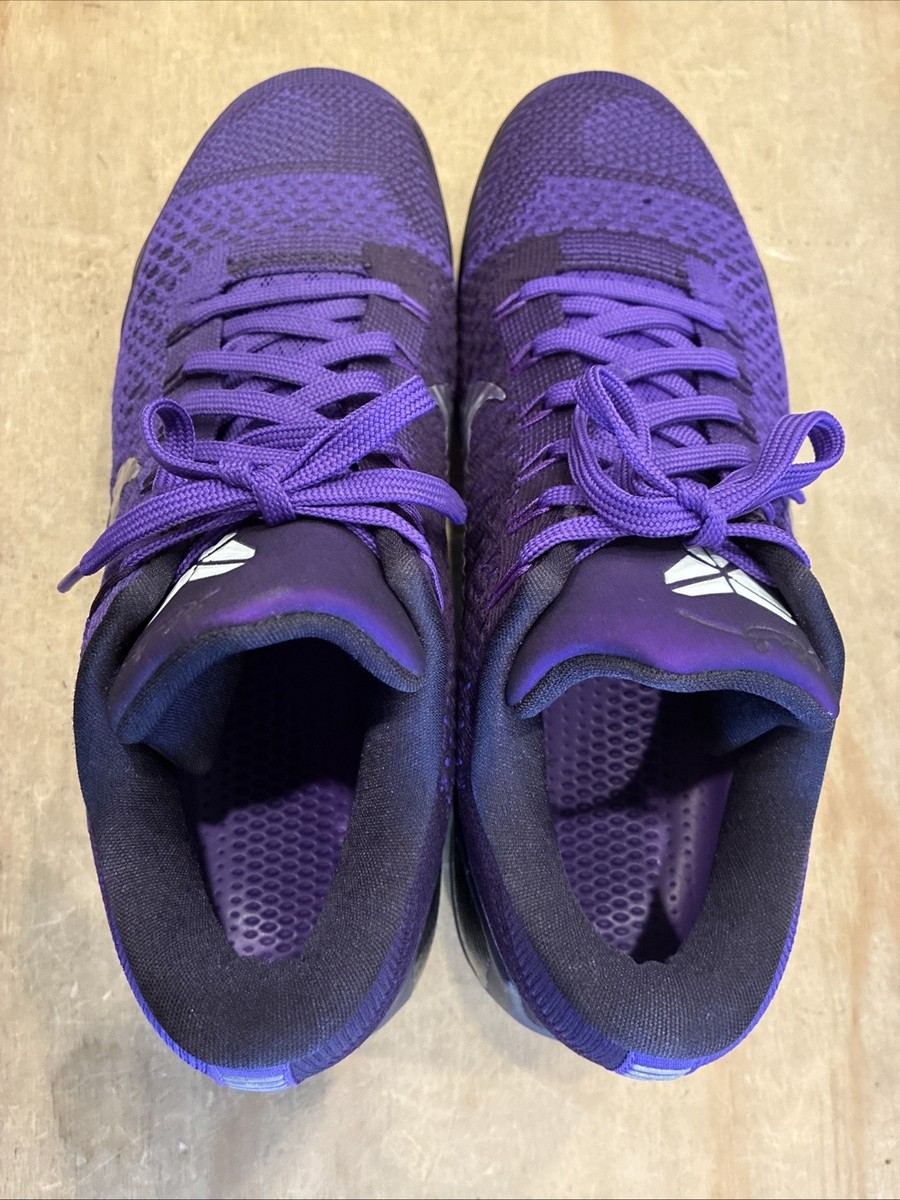 シューズ(男性用) Nike Kobe 9 Elite Low EM Protro Purple Nike Kobe 9 Elite Low EM Protro White Court Purple Men's