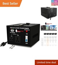 Voltage Converter Transformer - Heavy Duty Step Up/Down AC 110V/120V/220V/240...