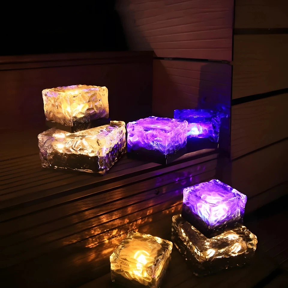 Комплект из 6 светодиодов Ice Brick Solar RGB - набор из 6 - Изображение 4 из 4