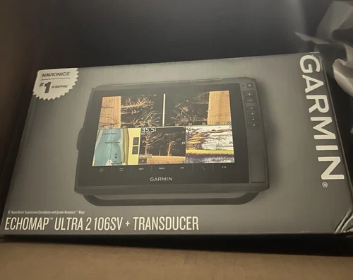 Garmin ECHOMAP Ultra 2 106sv Fishfinder/Chartplotter w/ GT56UHD-TM Transducer