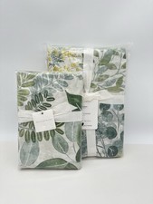 Pottery Barn Botanical Garden Duvet Cover Full Queen 2 Euro Shams NEW
