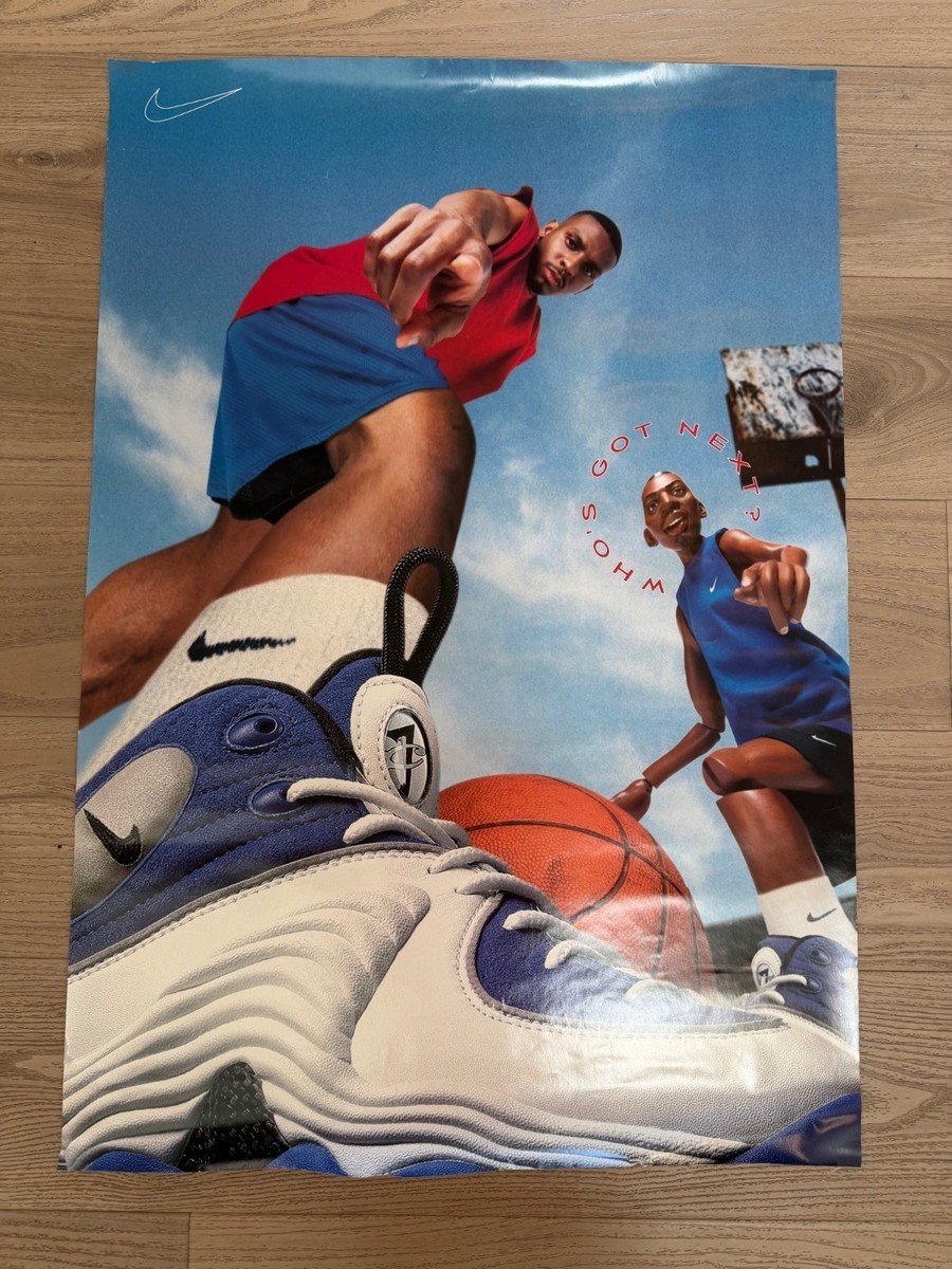 Nike Air Penny 2 Hardaway Lil Penny Basketball Poster Whos Got