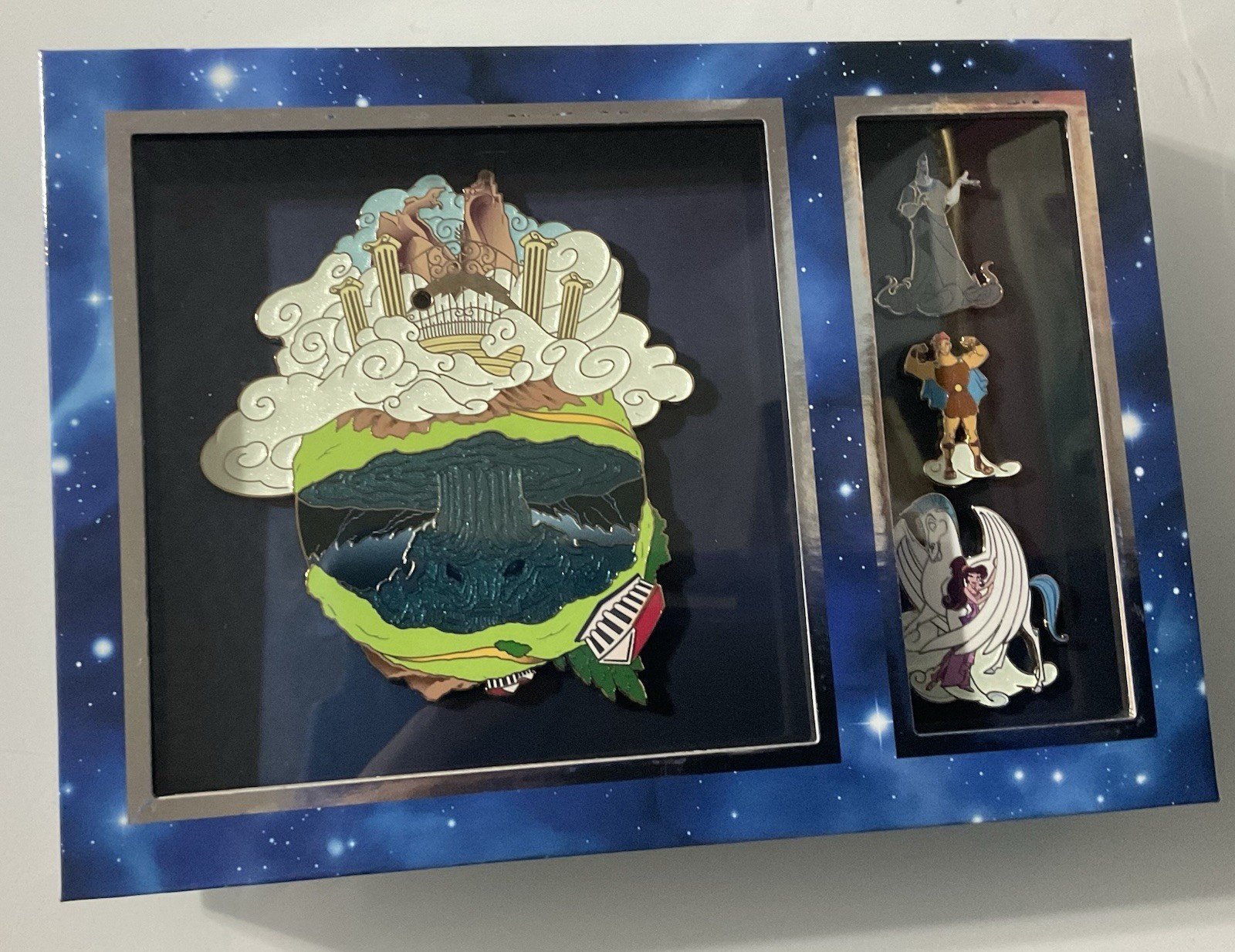 2024 Disney D23 Expo Fan Event WDI MOG World of Hercules Pin Set LE 400