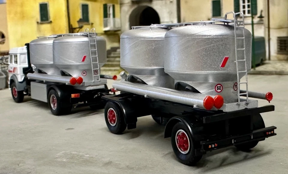 Iveco 190 scala 1:87 “ cipollato “ silo trasporto cereali - Immagine 3 di 4