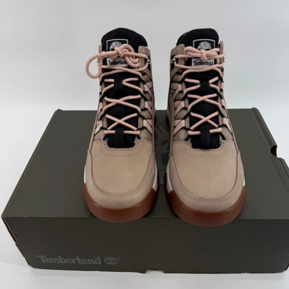 Timberland Euro Swift Hiker LT Beige Rosa Botines Mujer Talla 6 NUEVO Foto 3 de 4