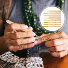  9 Pcs Progetti Fatti Mano Per Lavori All'uncinetto Ferri Maglia Da