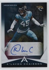 2021 Panini Chronicles Ascension Auto K'Lavon Chaisson #ASC-KCH Auto 13v5