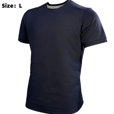 Navy Blau Schnittfeste Kurzarm Anti-Stich Schutzkleidung Flexibel & Bequem