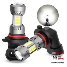 9006 HB4 LED Fog Light Bulbs, 6000K Xenon 2 Pack 9006/HB4 White
