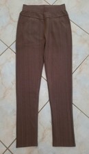 Ladies brown legging pants, New Size S