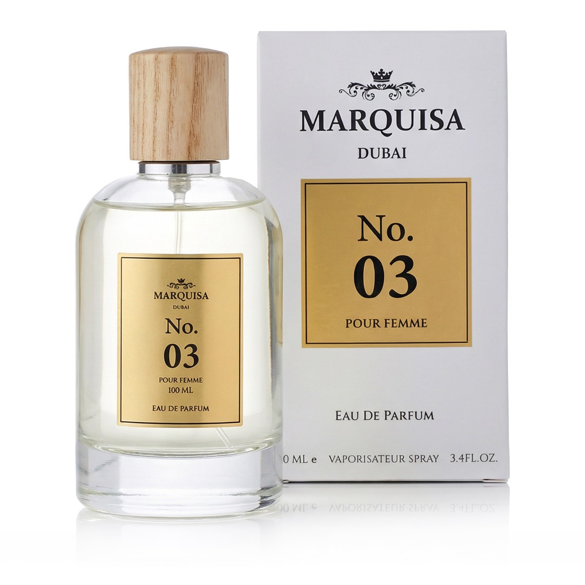 Marquisa Dubai № 03 Pour Femme Парфюмированная вода, 100 мл (для женщин)