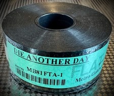     Die Another Day 2002 - 35mm Movie Film Trailer - James Bond 007 - FLAT