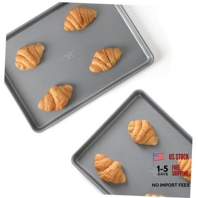 Calphalon Titan Cookie Sheet 2-Pack Set, 12 x 17 Inch Nonstick Baking Sheets,