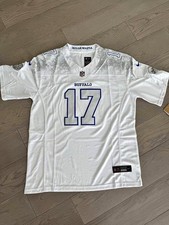 NFL Football Buffalo Bills Rivalry Josh Allen #17 Sewn Jersey 3XL White