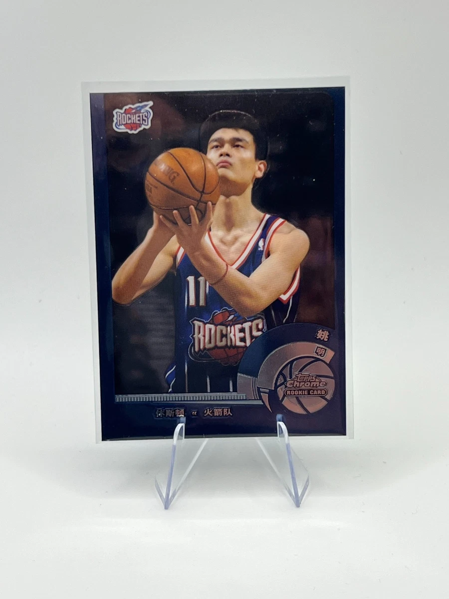 Topps Yao Ming Basketball Rookie Sports Trading Cards