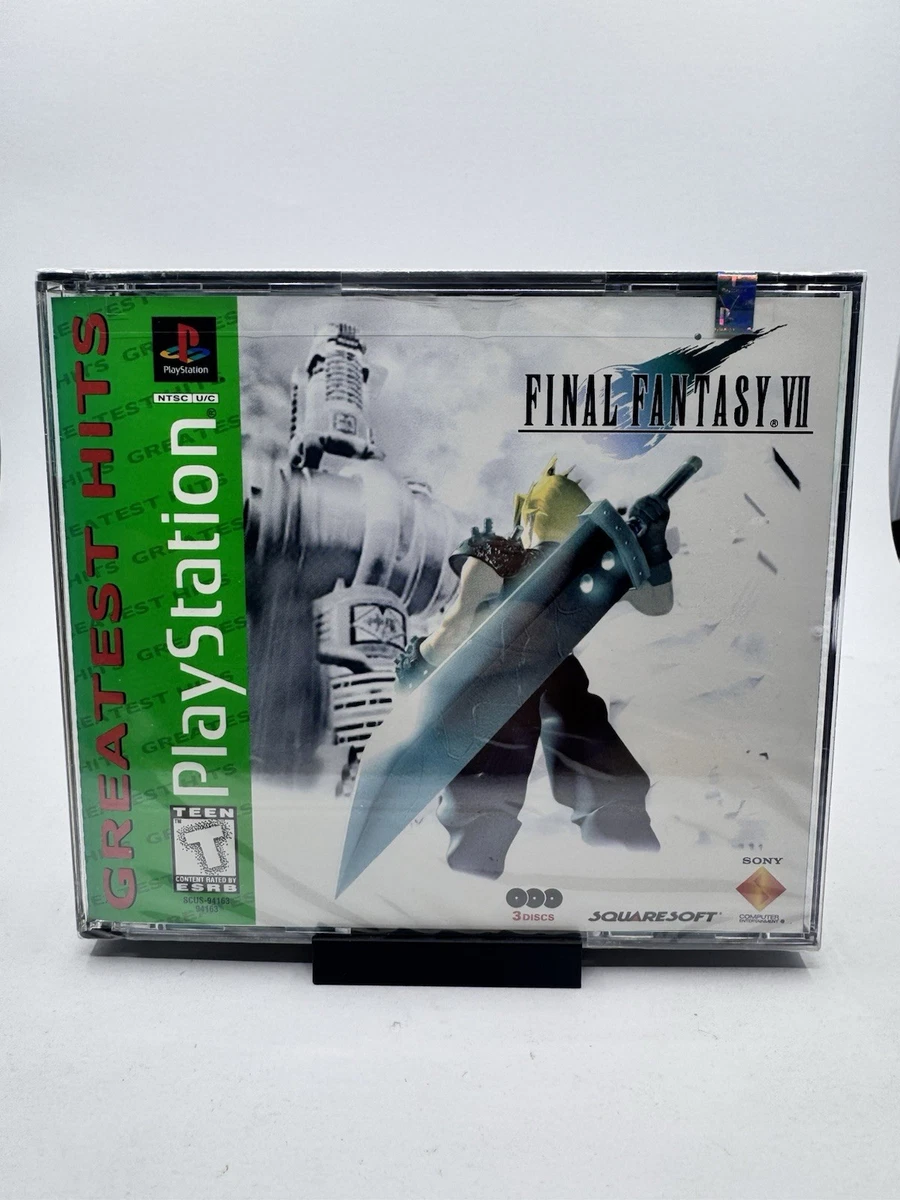 Final Fantasy VII PS1 – Version Originale Complète, Bon état