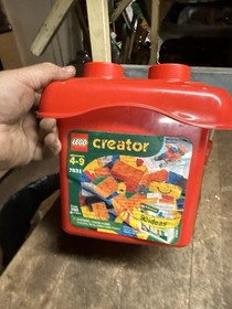 Vintage New NOS Sealed Unopened LEGO Creator No 7831 200 Pcs Toy W Bucket Case