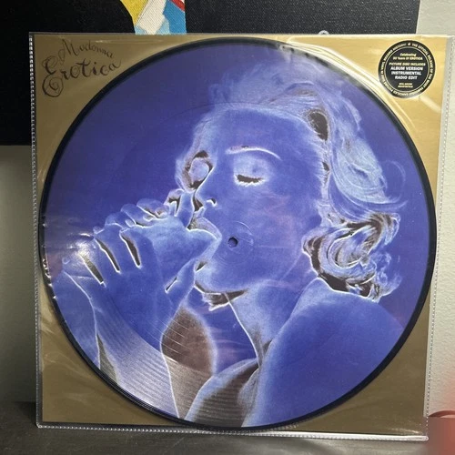 MADONNA EROTICA 30th ANNIVERSARY PICTURE DISC - 2022 *SEALED* VINYL Record LP