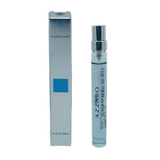 Azzaro Chrome Eau de Toilette Travel Spray 10 ml 0.33 fl oz Men  s Fragrance
