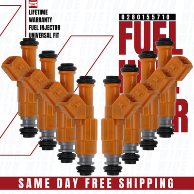 8x OEM Bosch Fuel Injectors for 1996 1997 1998 Ford Explorer 5.0L