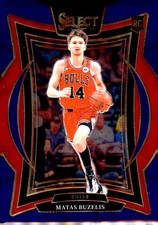 Matas Buzelis 2024-25 Panini Select #70 Blue (Retail) Rookie