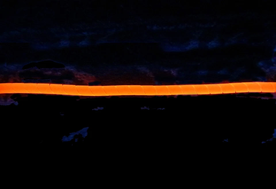 2 Pies De Tubo En Espiral UV De 1/2" (UV Verde, UV Naranja) Neón Fluorescente - Imagen 3 de 4