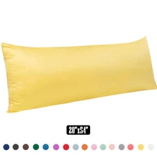 Satin Silk Body Pillowcase (Pillow Case) Silky and Cool Fabric For A Good Sleep