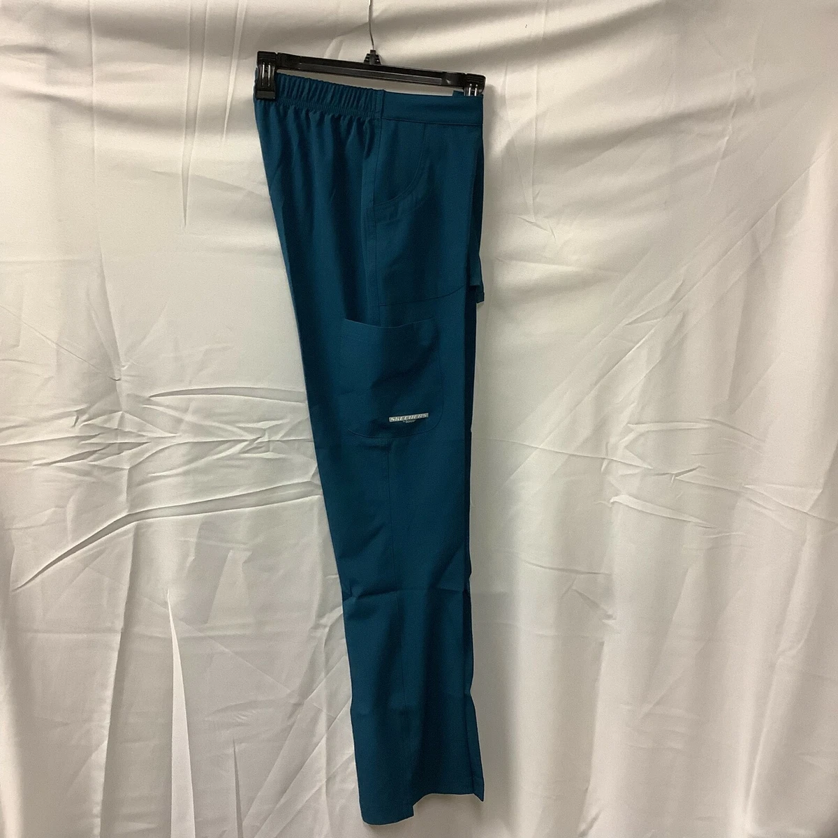 Skechers By Barco Womens Pant Bahama Blue 3 Pockets Reliance Cargo Scrub  Size XS