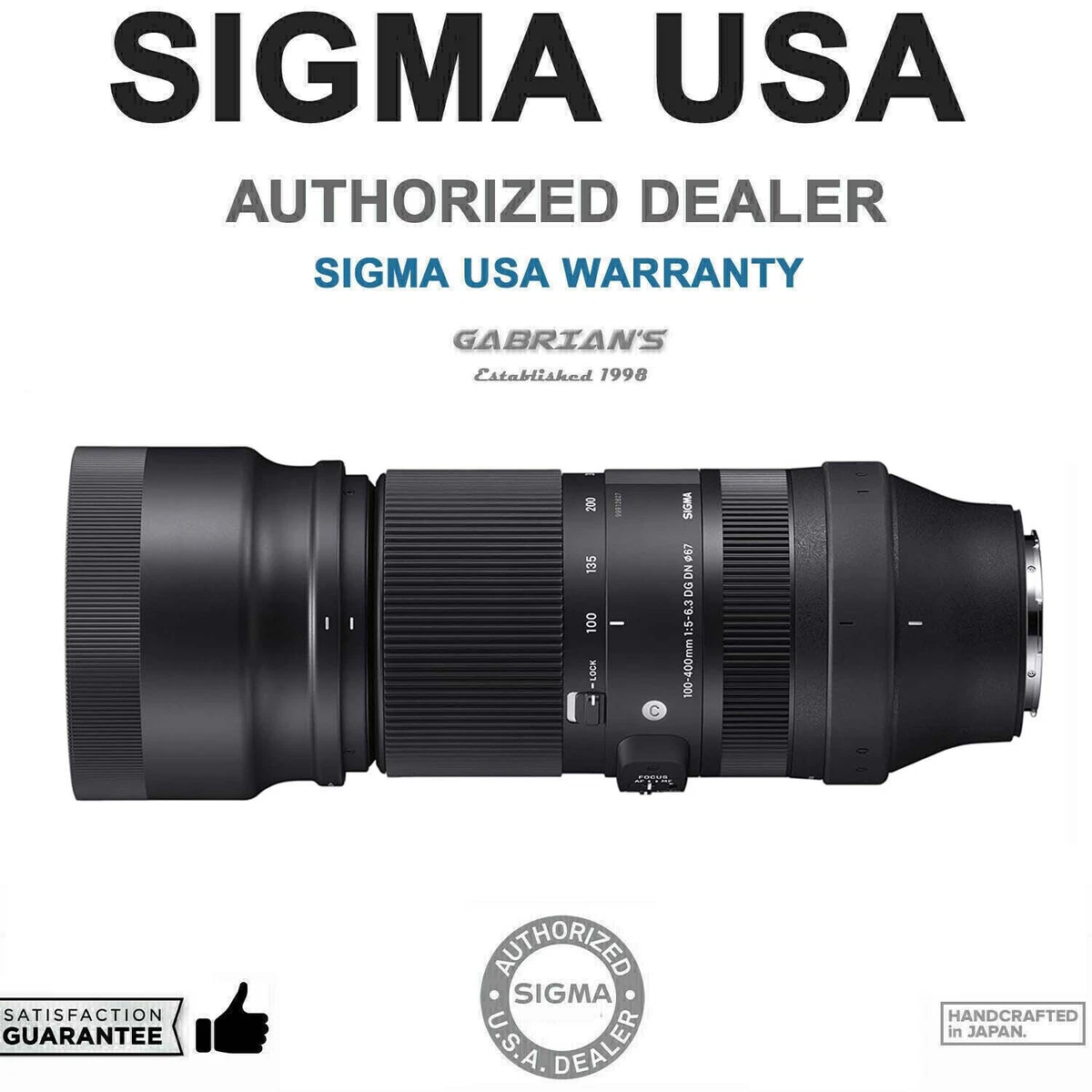 Sigma 100-400mm Focal Camera Lenses for sale - eBay