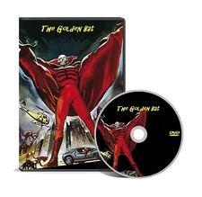 The Golden Bat (1966) Adventure, Action, Sci-Fi DVD (Japanese English-Subtitles)