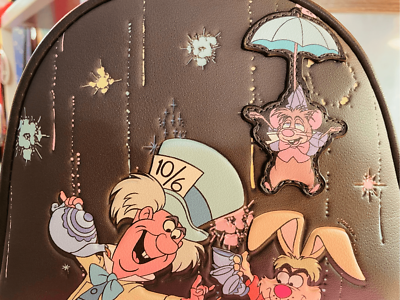Loungefly Disney Alice Hatter In Wonderland Mad Tea Party  display picture 3