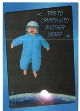 *NEW LEANIN TREE CARD - BABIES - BIRTHDAY - approx 4.5 x 7" w/Envelope