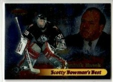 Dominik Hasek 1998-99 Bowman's Best Scotty Bowman's Best Sabres Card #SB1