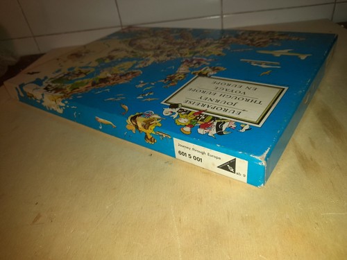 Europareise ( Viaggio In Europa) 1° Edizione Gioco In Scatola Ravensburger 1954 - Foto 15 di 17