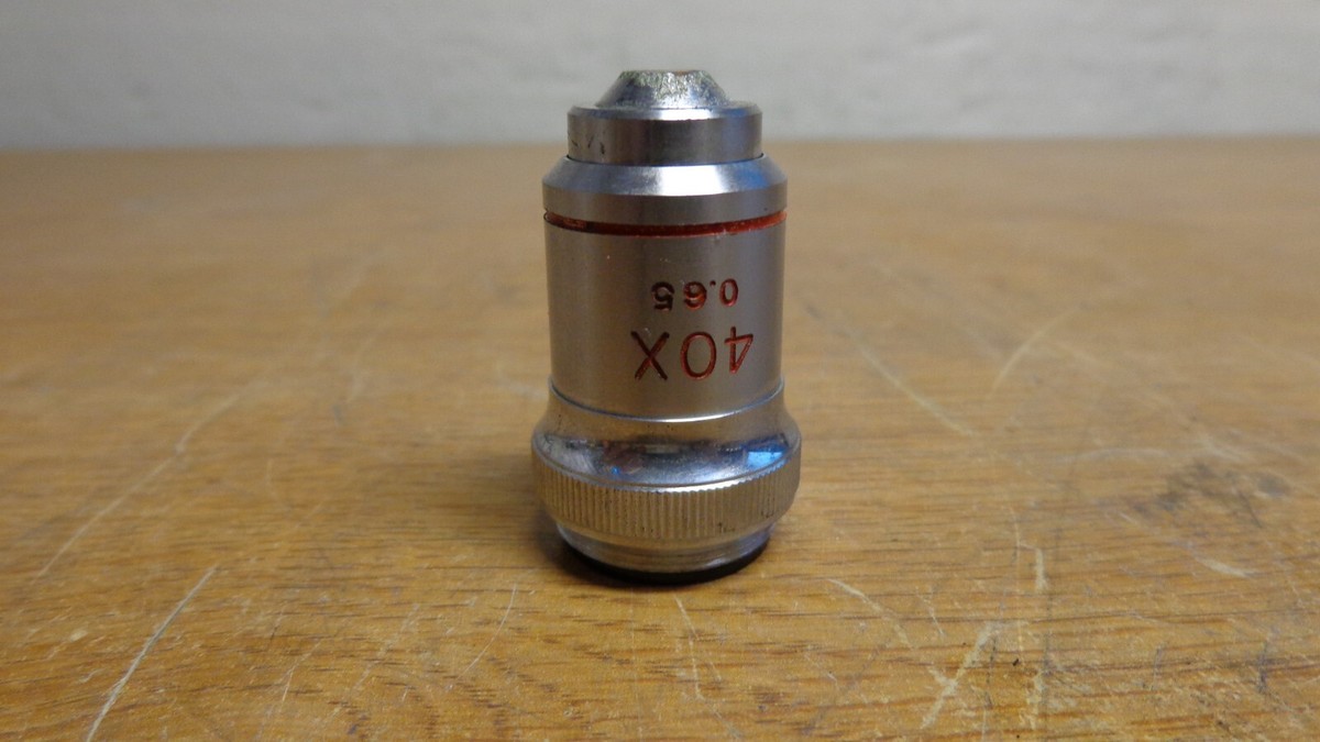 PARCO 40 X 0.65 Microscope Objective Lens 40X Japan | eBay