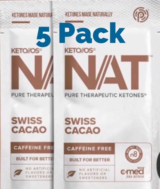 Pruvit KETO/OS NAT SWISS CACAO 5 Pack Chocolate Ketones eBay