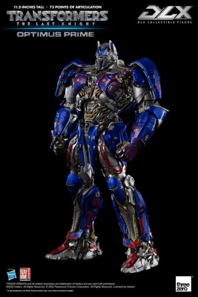 Three Zero Threezero Trans Formers/Knights Of The King Dlx Optimus Prime Action