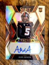 Alex Austin SILVER AUTO X-Factor RC 2023 Panini Select Draft Picks