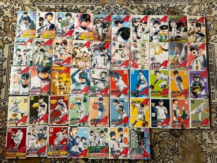 ダイヤのA1〜47 Ace of Diamond Vol.1-47 Set Manga Comics Yuji Terajima Japanese
