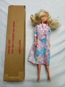 ebay pregnant barbie