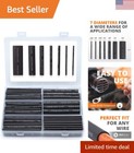 Industrial Heat-Shrink Tubing Kit - 3:1 Ratio, Adhesive Lined - Black, 180 Pcsopens in a new window or tabBrand New
