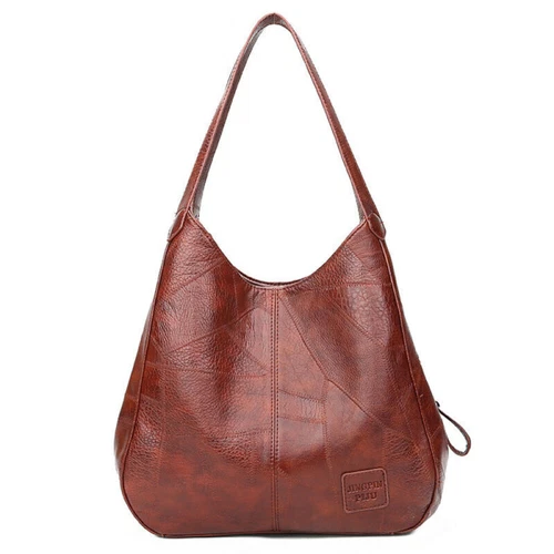 New Women Designer Leather Shoulder Bag Large Capacity Ladies Handbag Hobo Tote - Picture 16 of 24