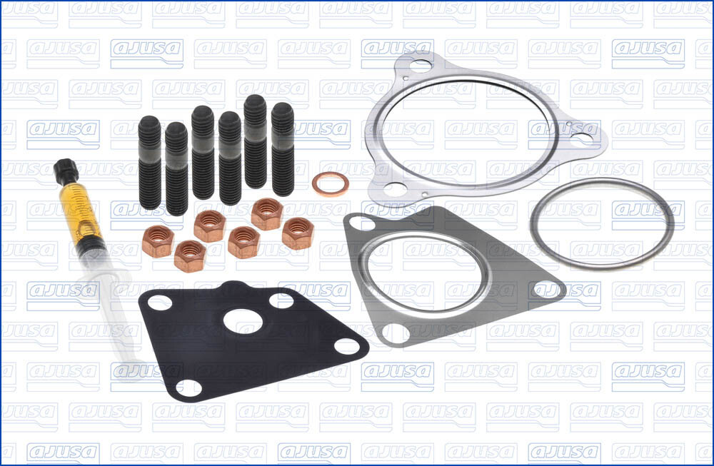 AJUSA JTC11493 Mounting Kit, charger for AUDI,VW