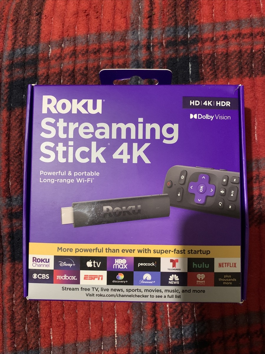 Roku 3820R Streaming Stick 4K Streaming Device 2021 Model