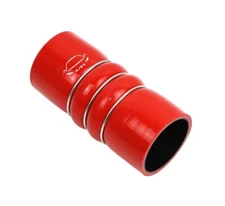 6" Length 4 Ply Reinforce 2 hump 2.75" ID Charge Air Cooler Silicone Hose RED