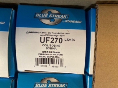 Standard Ignition UF270 Blue Streak Coil On Plug Coil (NEW)