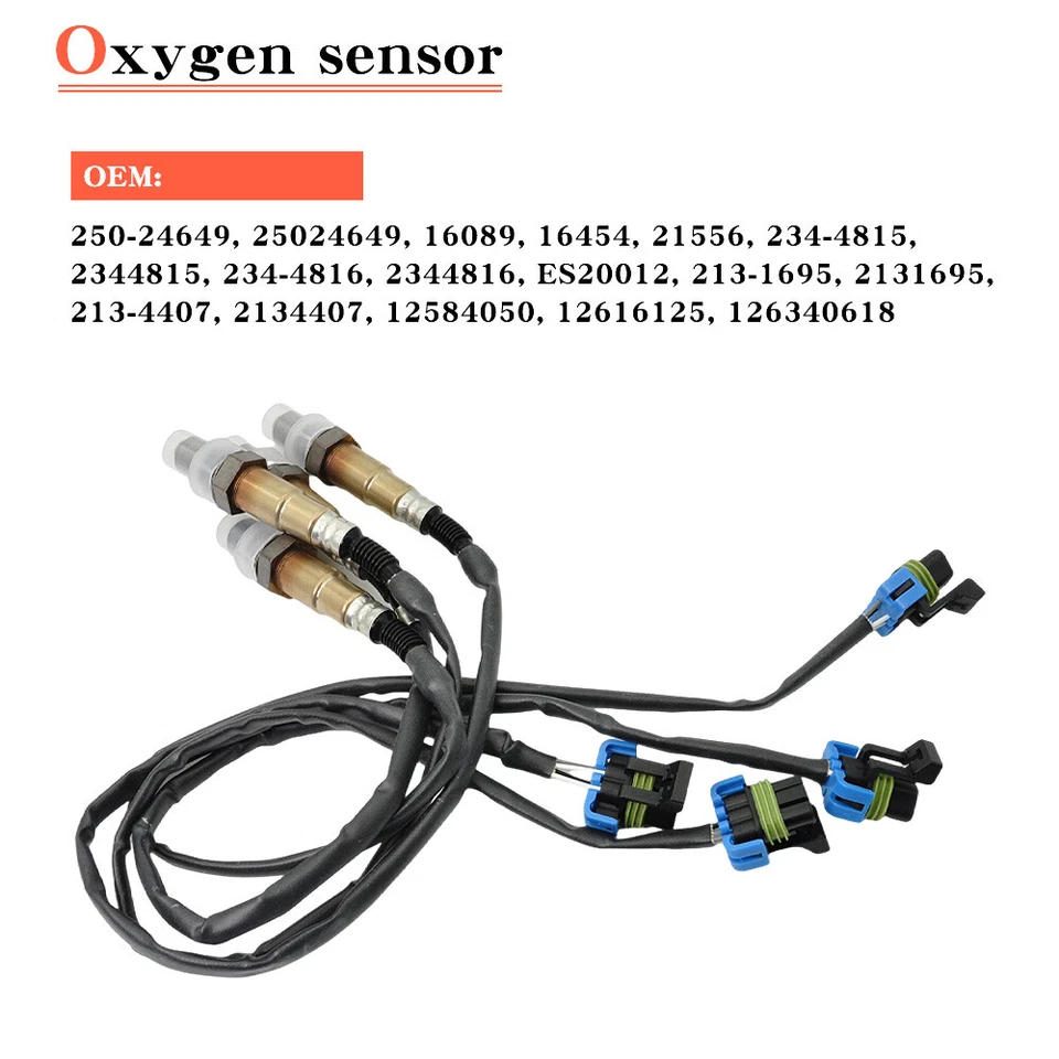 4x Oxygen Sensor For 2009-11 Buick Enclave Chevrolet Traverse GMC Acadia 3.6L V6 - Imagem 3 de 4